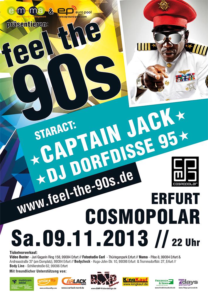 FEEL THE 90s - Staract: Captain Jack & DJ Dorfdisse 95