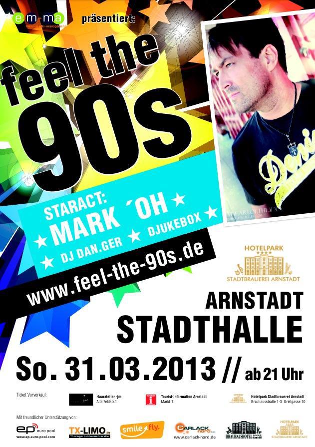 FEEL THE 90s - Staract: Mark 'Oh LIVE, DJ Dan.Ger